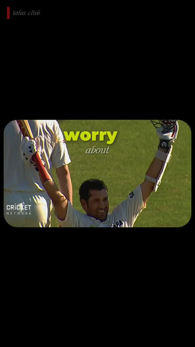 Don't need to worry about it
#sachintendulkar #sachin #indiancricket #cricket #motivation #motivational #motivationalquotes #inspiration #inspirational #inspirationalquotes #inspiring #inspiringquotes #success #successquotes #successmindset #instagood