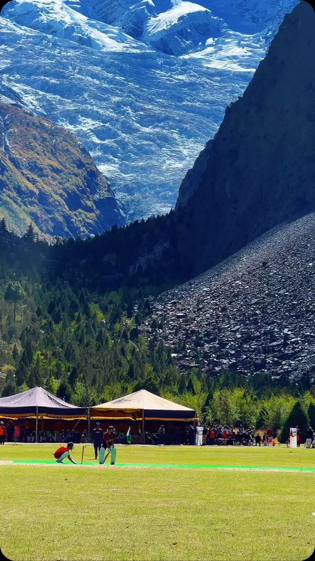 I guarantee there’s no better cricket ground than this, with the mighty Rakaposhi as the backdrop. 🏏⛰️
.
.
.
.
.
.
.
#reels #reelsinstagram #reelkarofeelkaro #reelindia #viral #viralreels #viralpost