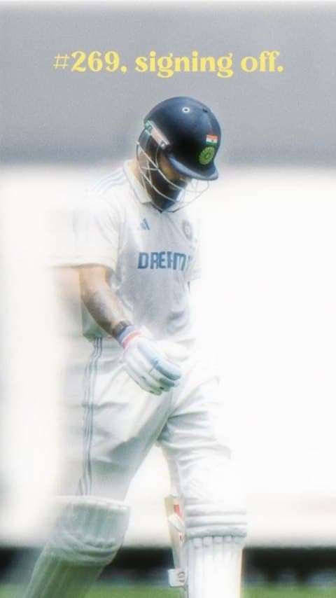 अब कोई नही आएगा..@virat.kohli 🤍😭
Test cricket always gonna miss you my man 🐐
( Virat Kohli, Test cricket, Cricket edits, RCBFANS, Explore page, reels Editss)
#fyp #explorepage #cricket #testcricket #viratkohli #reels #rcbfans #kingkohli
#shayari #fypシ❤️💞❤️
