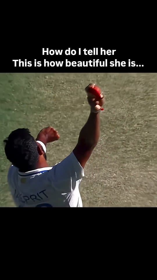 She's as beautiful as the red cherry gliding through the wind❤
#cricket #love #memes #bumrah #bowling #viral #trending