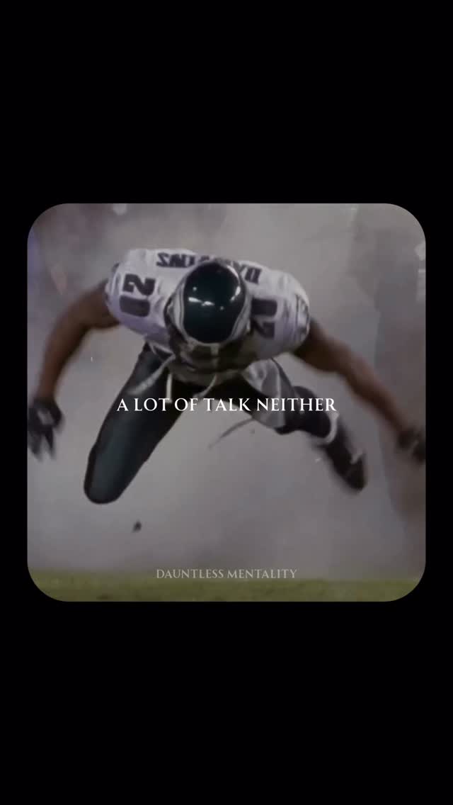 Brian Dawkins was an absolute monster the moment he stepped onto the football field, transforming into a fierce, almost mythical figure known as “Weapon X.” With unmatched intensity, explosive speed, and bone-jarring hits, he struck fear into the hearts of offenses across the NFL. Dawkins played with a fiery passion and emotional energy that ignited his teammates and electrified crowds, making him the heartbeat of the Eagles’ defense. His instinctive play, versatility, and fearless tackling made him a nightmare for quarterbacks and receivers alike—every snap was a war, and Dawkins came to dominate.
Follow for more ⬇️
@dauntlessmentality
@dauntlessmentality
@dauntlessmentality
Feature: @briandawkinssr
.
.
.
.
.
.
.
.
.
#mindset #inspiration #workhard #monster #alphamindset #dauntlessmentality #briandawkins #eaglesfootball #nfl #football #beastmode #grind #lockin