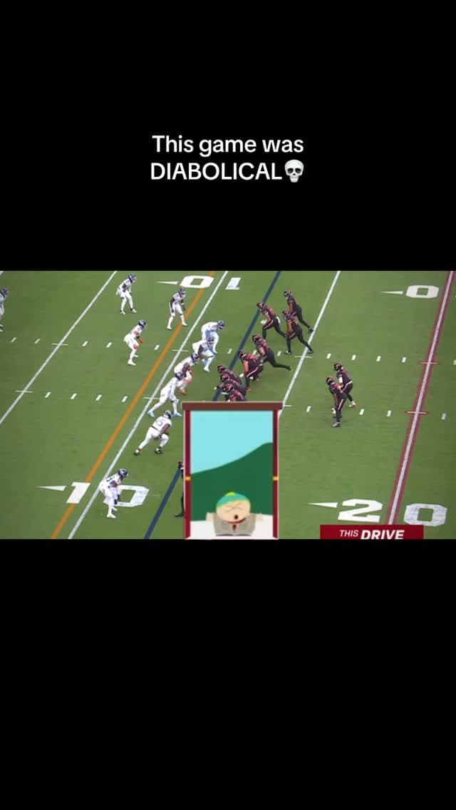 This NFL game was Diabolical ๐ #sports #funny #trending #highlights #nfl #nflmemes #edit #sports